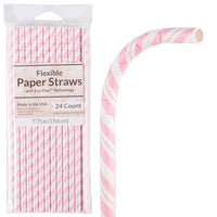 Thumbnail for Set of 4 - 16 oz. Mason Jars with Pink Metal Lids, Paper Straws and Napkins