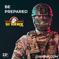 Thumbnail for GI Hawk Blubandoo Designed Bandoogator Neck and Face Mask for Safe Social Distancing