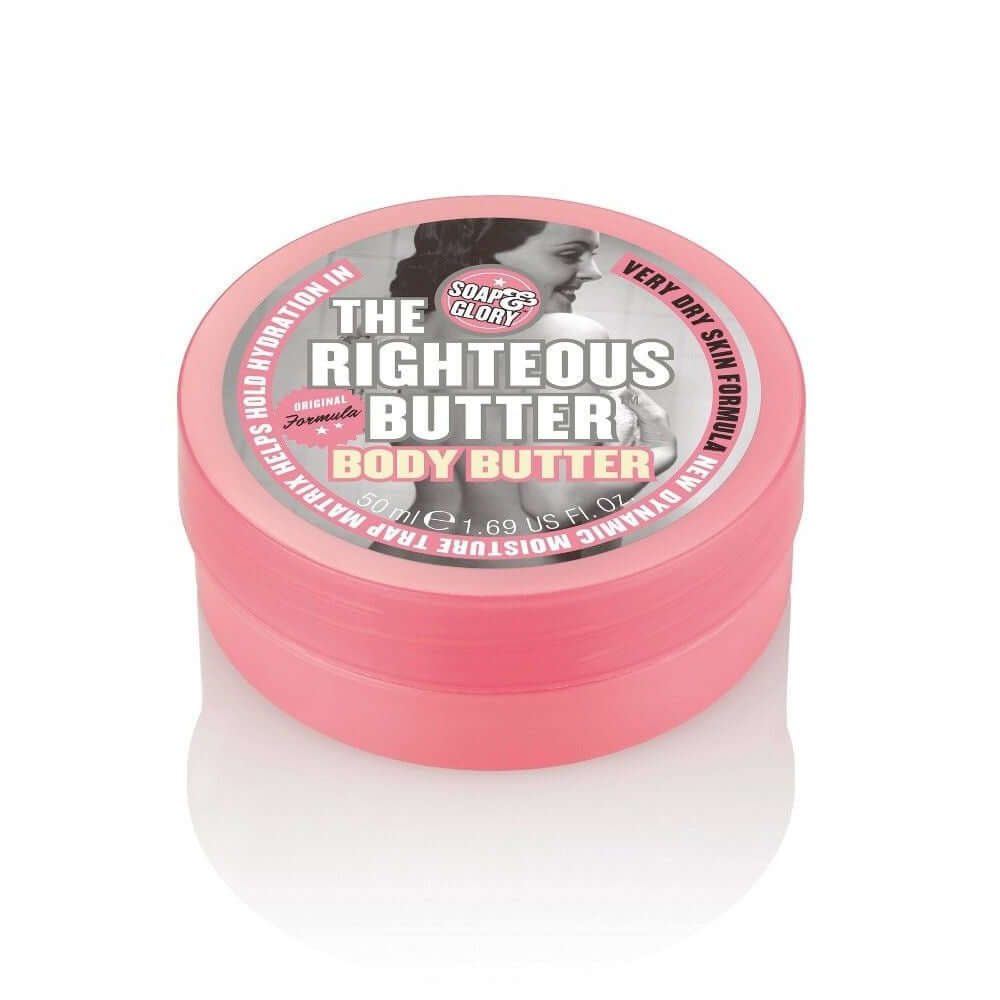 Soap & Glory 'The Righteous Butter' Body Butter Moisturizer, Travel Size, 2-Pack