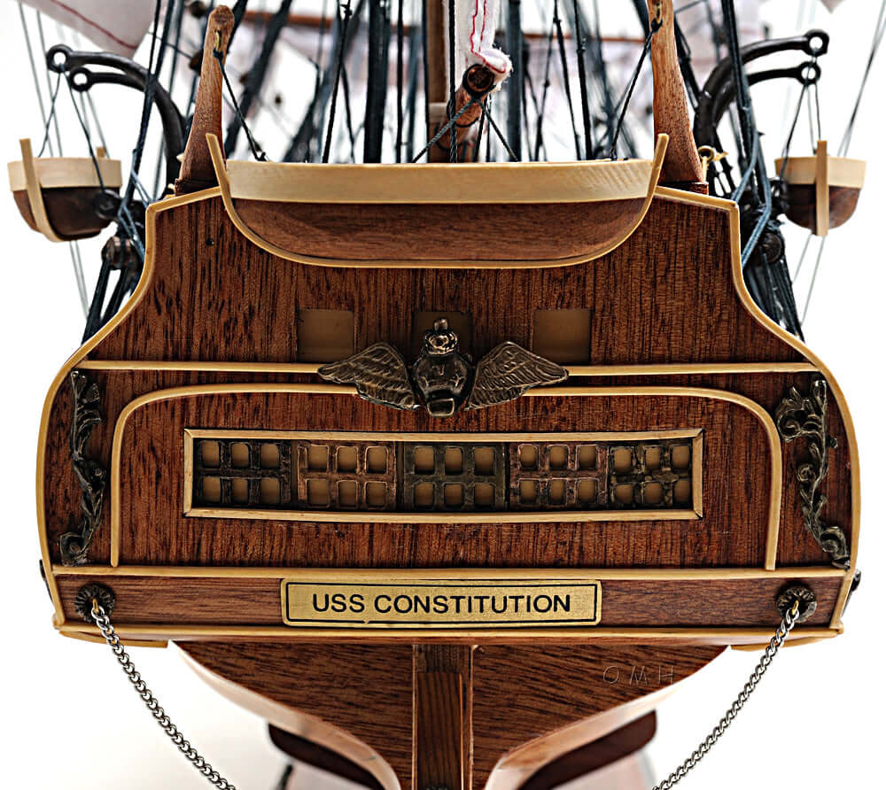 U.S.S. Constitution Medium Model FULLY ASSEMBLED Exclusive Edition
